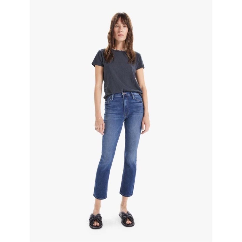 Mother Jeans Women’s Size 31 The Mid Rise Dazzler Ankle Sweet And Sassy Stretch